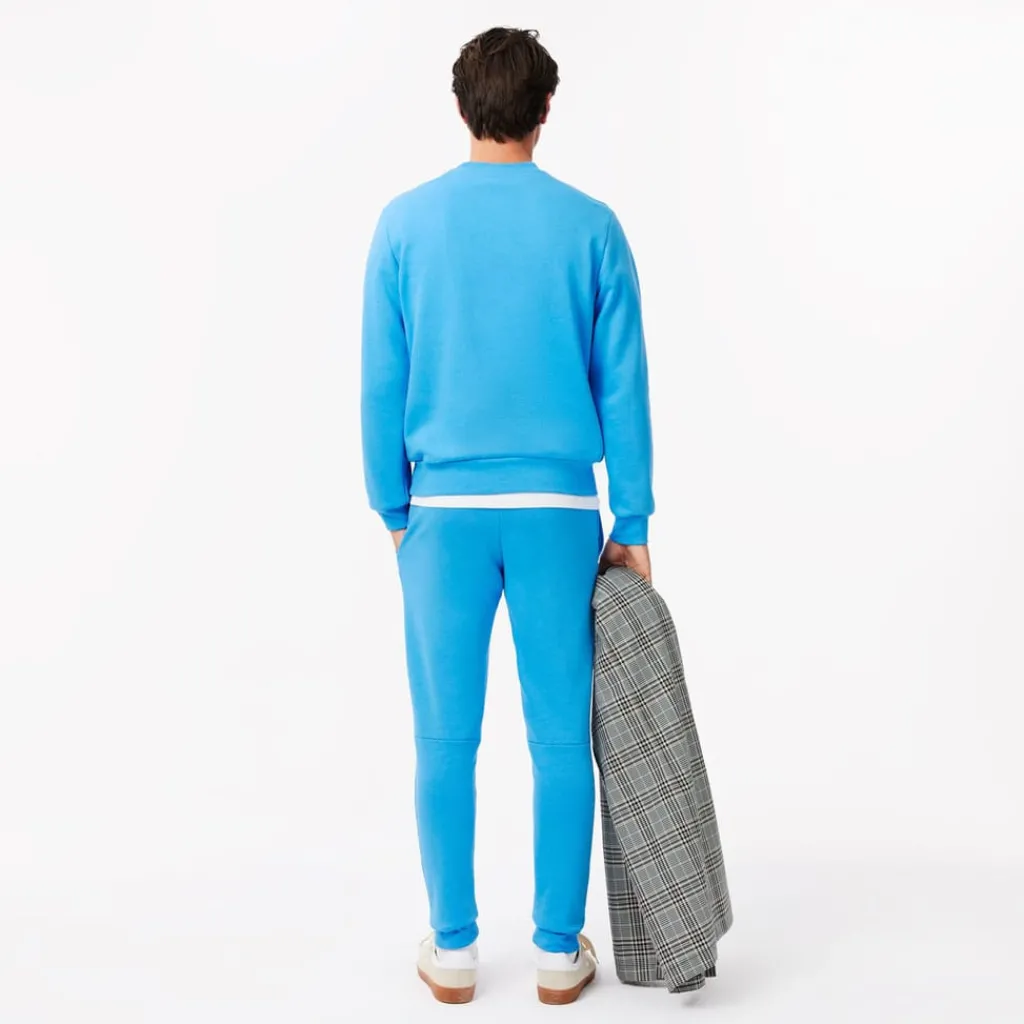 Trousers*Lacoste Slim Fit Organic Cotton Joggers in Blue