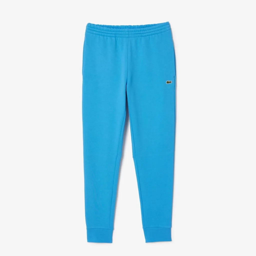 Trousers*Lacoste Slim Fit Organic Cotton Joggers in Blue