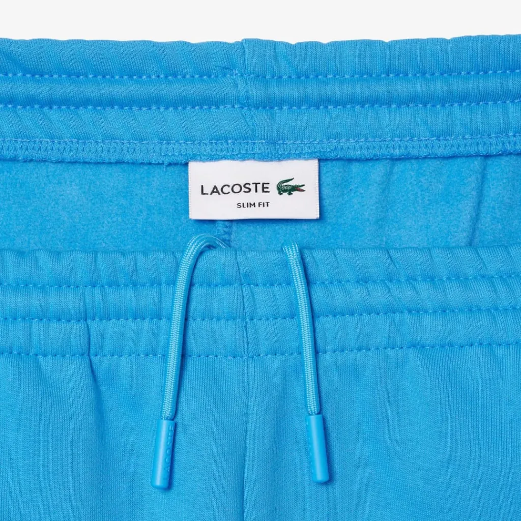 Trousers*Lacoste Slim Fit Organic Cotton Joggers in Blue