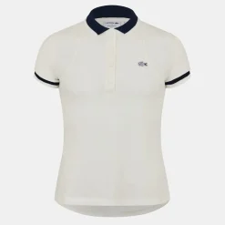 Polo Shirts*Lacoste Slim Fit Short Sleeve Polo Shirt in Cream