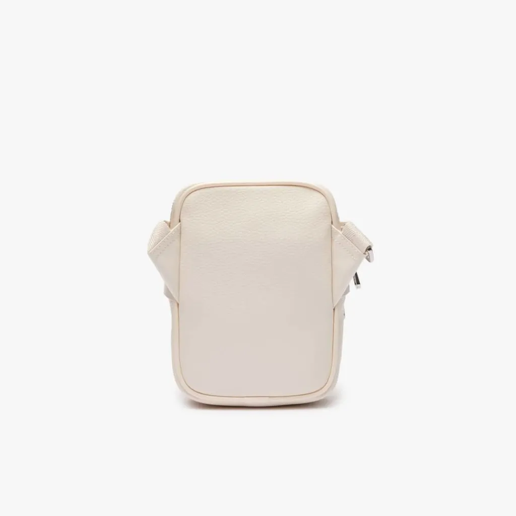 Bags*Lacoste Small Angy Shoulder Bag in White