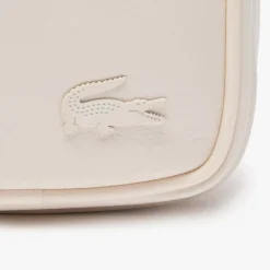 Bags*Lacoste Small Angy Shoulder Bag in White