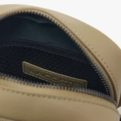 Bags*Lacoste Small Nomogramme Satchel in Beige