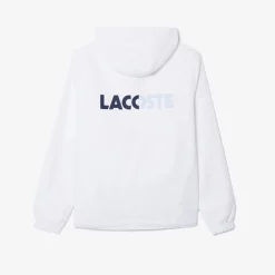 Tracksuits*Lacoste Sport Hooded Long Sleeve Tracksuit in White
