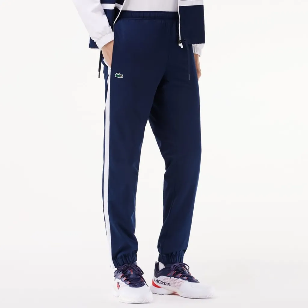 Tracksuits*Lacoste Sport Hooded Long Sleeve Tracksuit in White