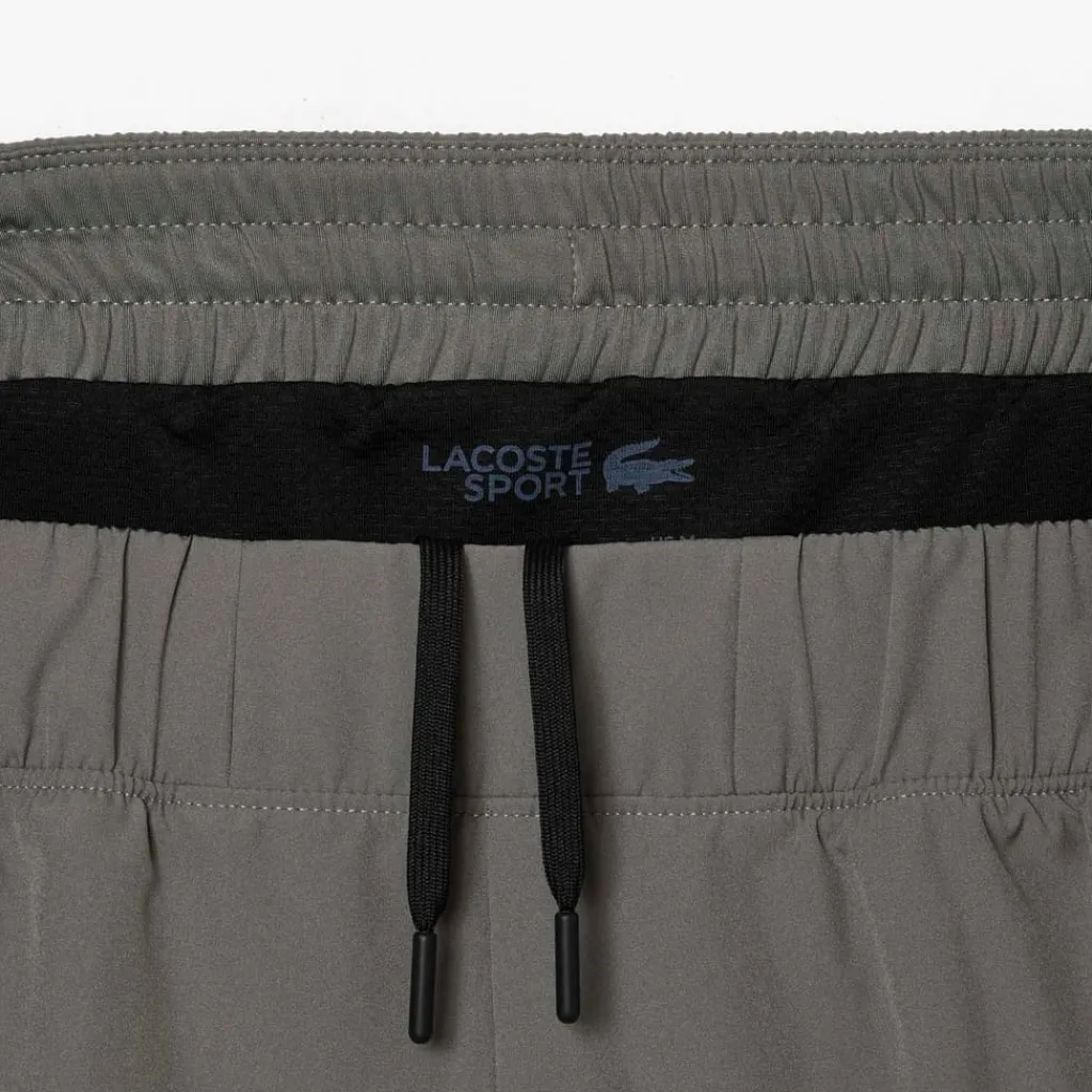 Fitness And Gym Shorts*Lacoste Sport Lined Ultra Dry Sport Shorts in Grey