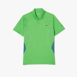 Polo Shirts*Lacoste Sport Tennis x Novak Djokovic Regular-Fit Polo Shirt in Green