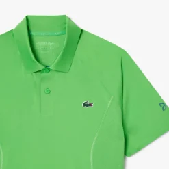 Polo Shirts*Lacoste Sport Tennis x Novak Djokovic Regular-Fit Polo Shirt in Green