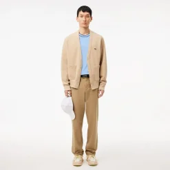 T-Shirts And Vests*Lacoste Stretch Piqué Stripe Collar T-Shirt in Light Blue
