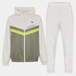 Tracksuits*Lacoste Survetement in White