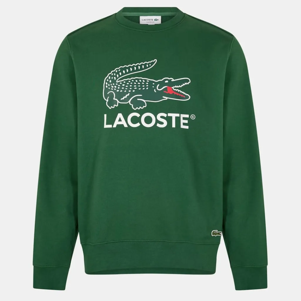 Knitwear*Lacoste Sweatshirt in Green