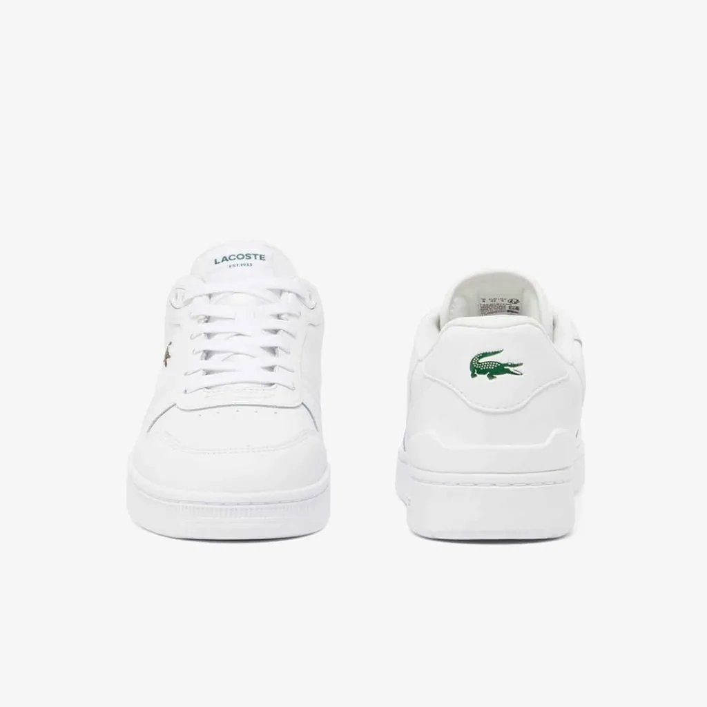 Trainers*Lacoste T Clip Low Top Crocodile Print Sneakers in White