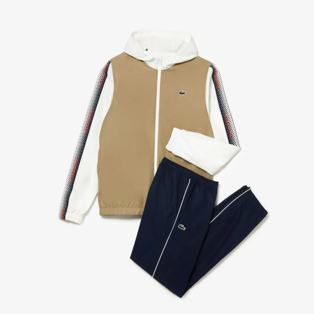 Tracksuits*Lacoste Tennis Regular Fit Jogger Set in Beige