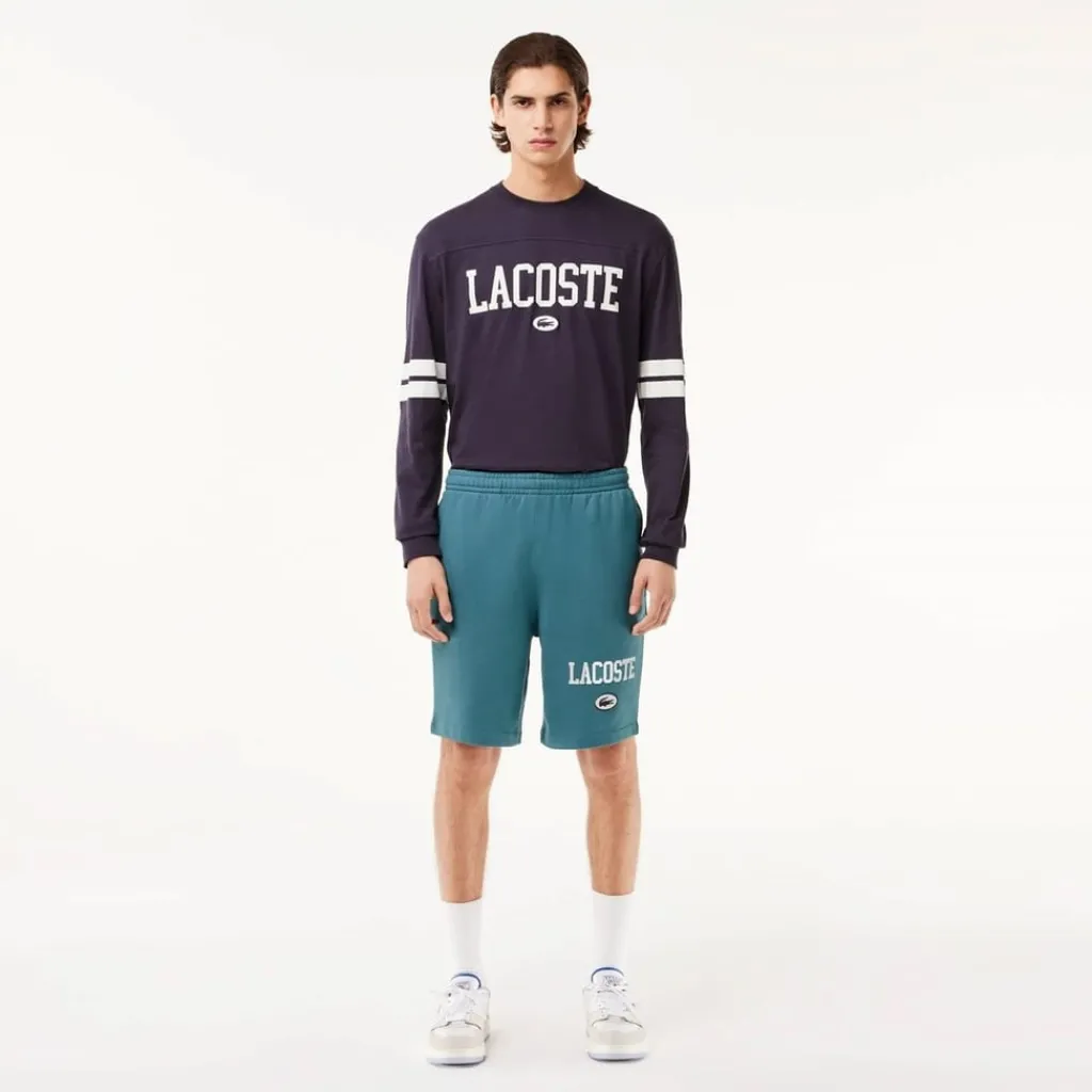 Shorts*Lacoste Terry Shorts in Green