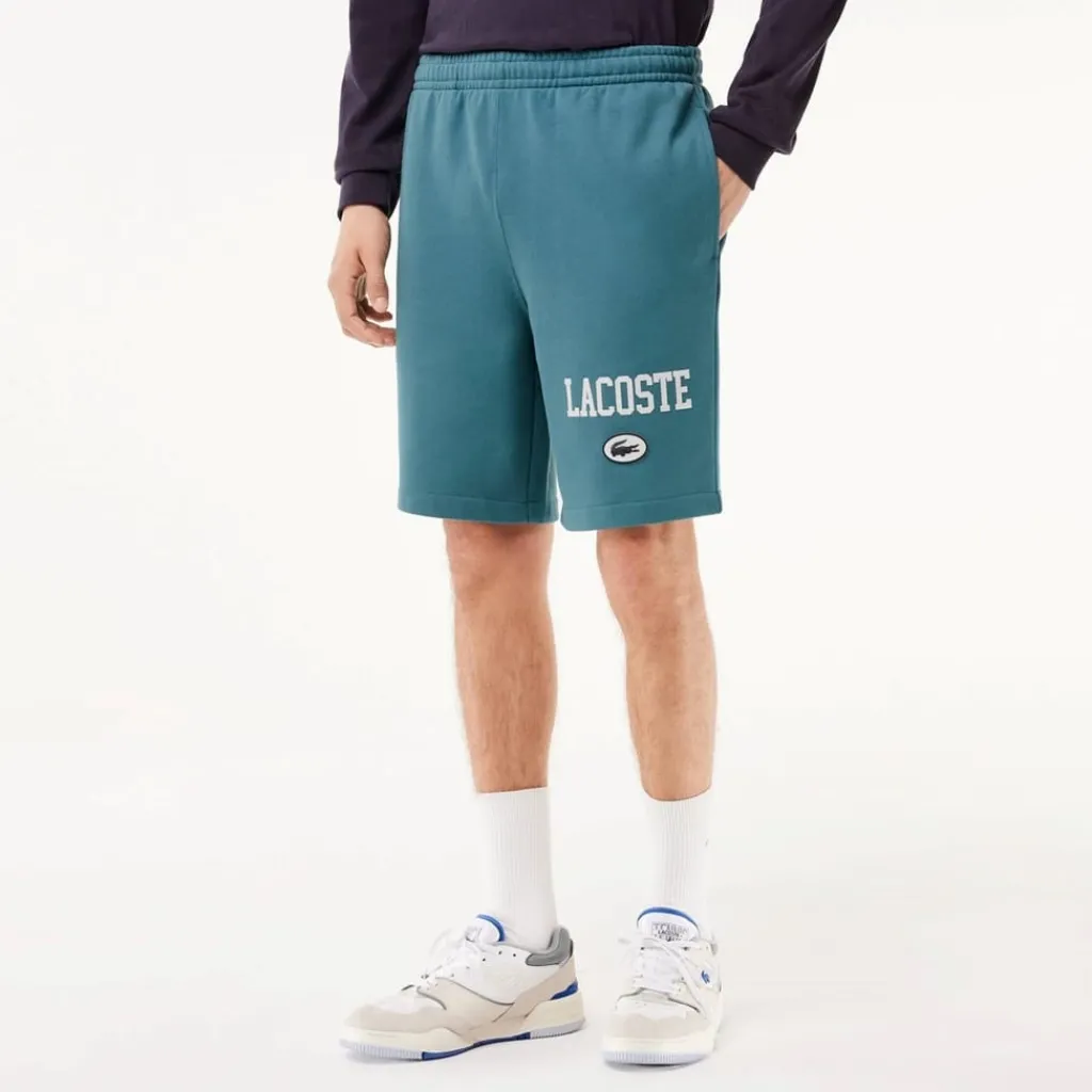 Shorts*Lacoste Terry Shorts in Green