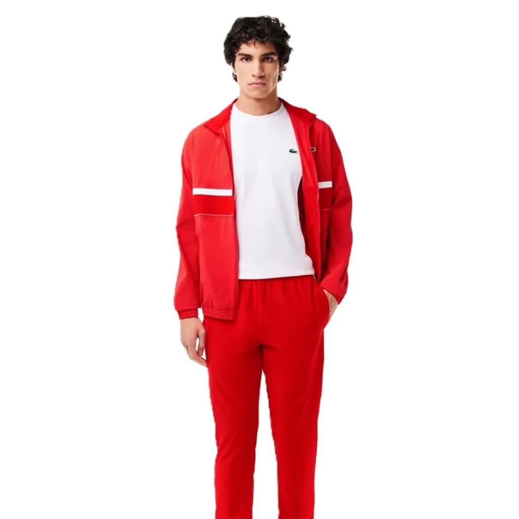 Tracksuits*Lacoste Wh7578 Trackst in Red