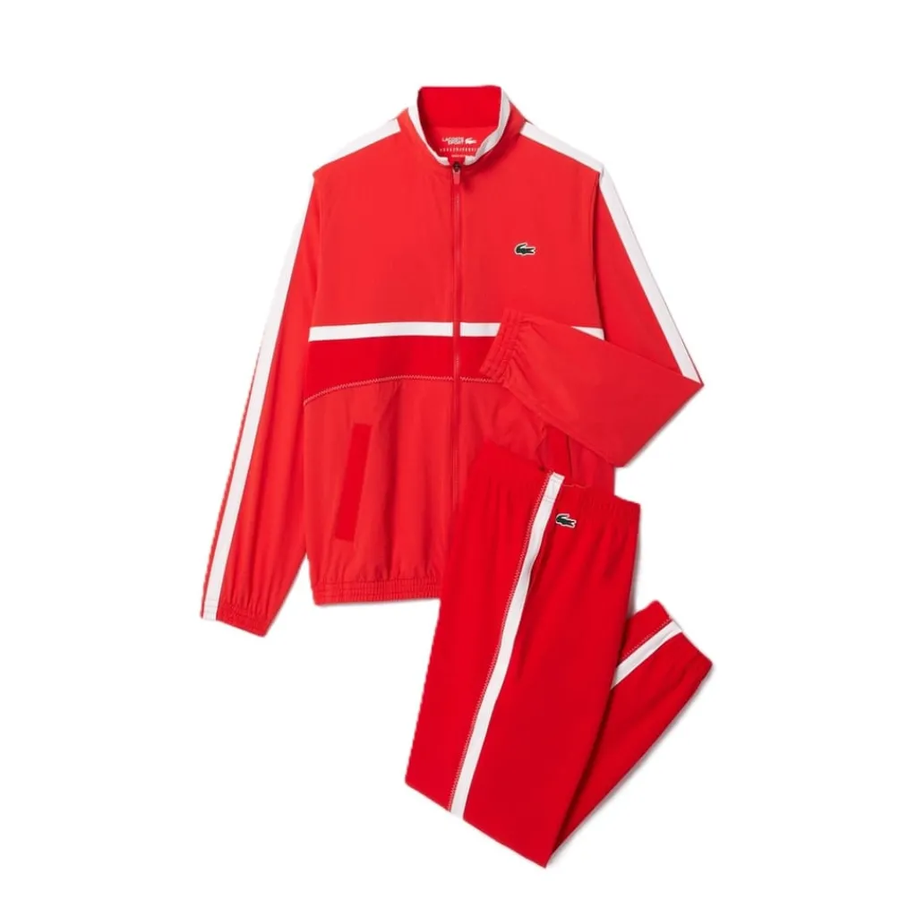 Tracksuits*Lacoste Wh7578 Trackst in Red