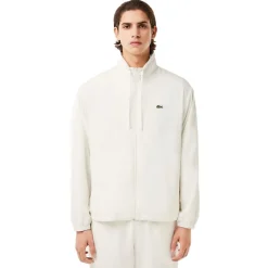 Tracksuits*Lacoste Zip Through Jacket in Cream
