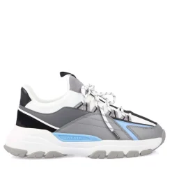Footwear|Trainers*Lavair Creator Evo Trainers in White blue