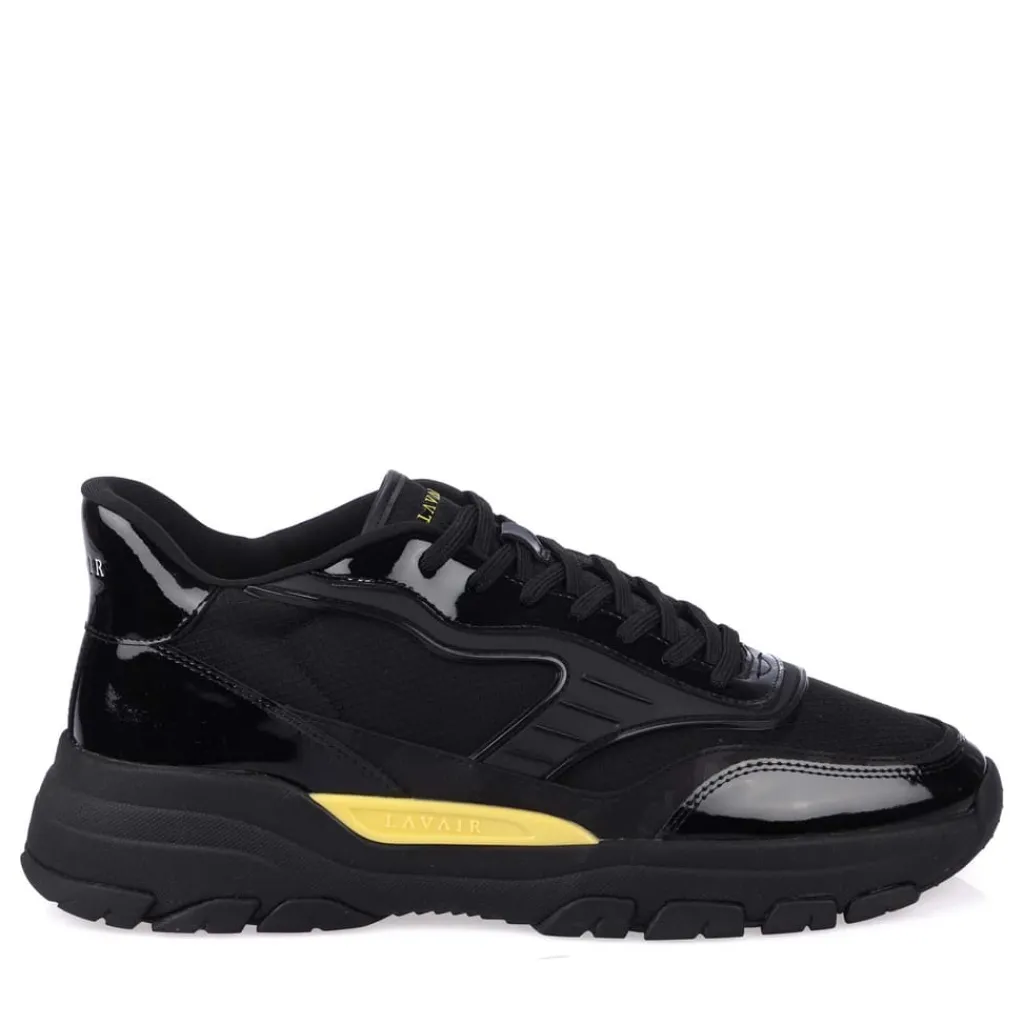 Trainers|Footwear*Lavair Pacific 2.0 Trainers in Black yellow
