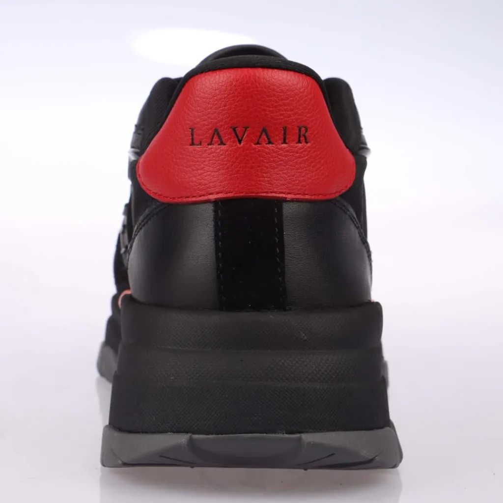 Footwear|Trainers*Lavair Pacific 2.0 Trainers in Black Red