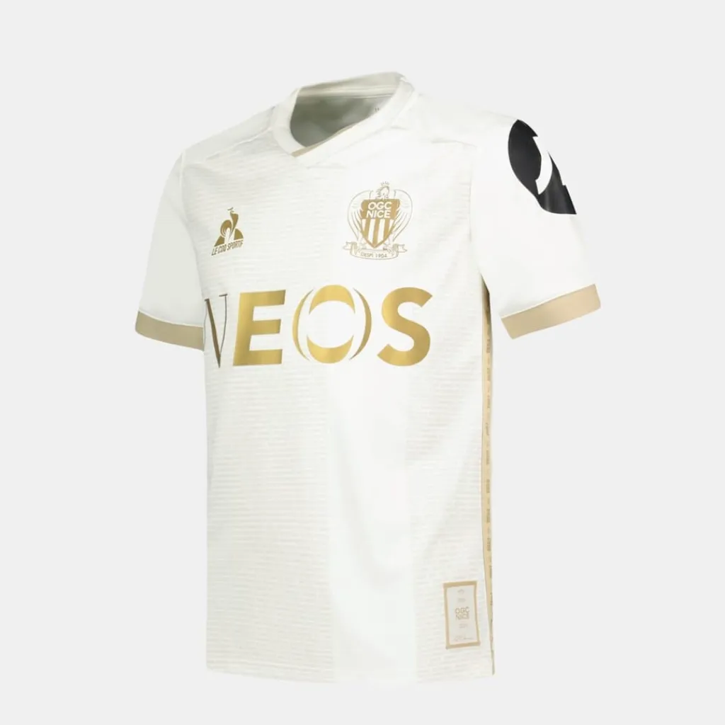 Football And Rugby Clothing*Le Coq Sportif Ogc Nice Away Shirt 2024 2025 Adults in White