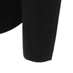 Knitwear*Lee Cooper Cooper Long Sleeve Crew Neck Jumper in Black