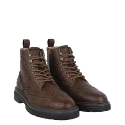 Boots*Lee Cooper Mens Brogue Boots in Brown