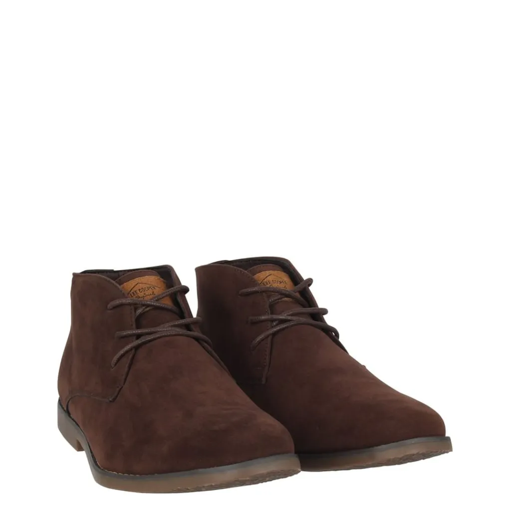 Boots*Lee Cooper Mens Gresham Desert Boots in Brown