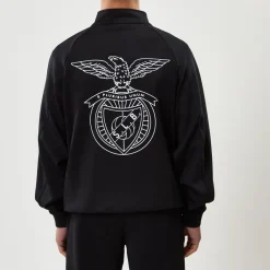 Tracksuits*Legacies Benfica Anthem Track Top in Black