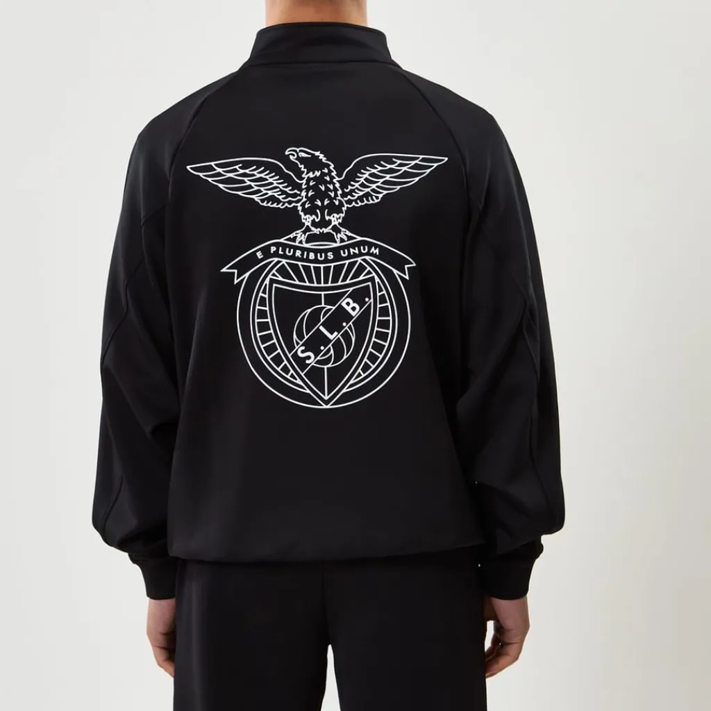 Tracksuits*Legacies Benfica Anthem Track Top in Black