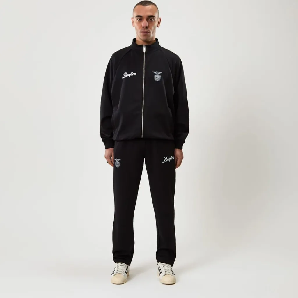 Tracksuits*Legacies Benfica Anthem Track Top in Black