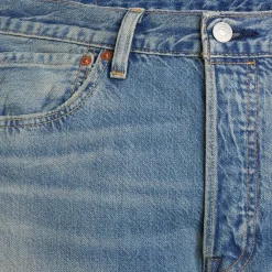Jeans*Levis 501 Original Lean Machine Lightweight Jeans in Denim