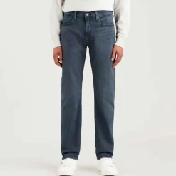 Jeans*Levis 502 Tapered Richmond Blue Black Jeans in black blue