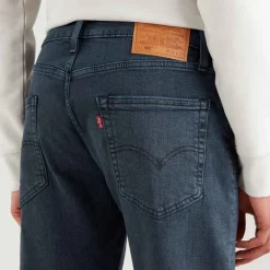Jeans*Levis 502 Tapered Richmond Blue Black Jeans in black blue