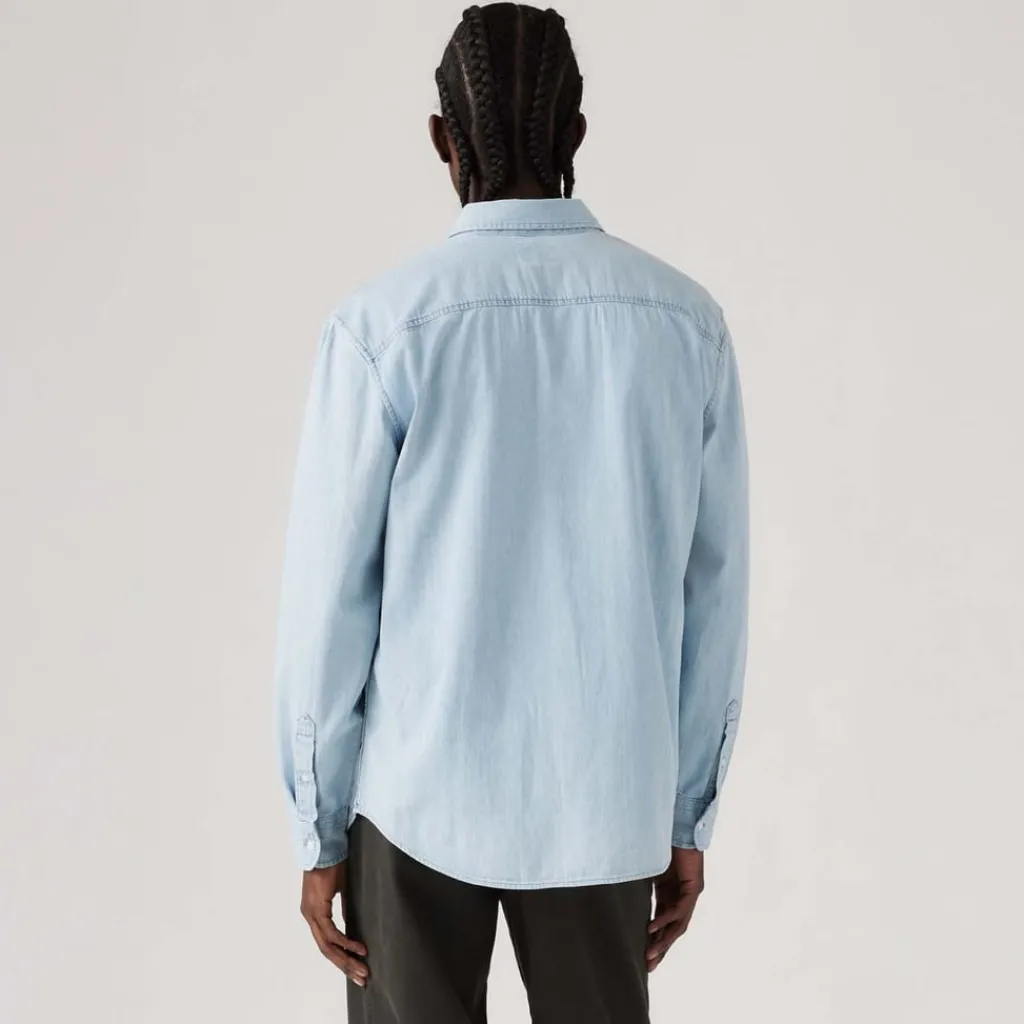 Shirts*Levis Authentic Button Down Shirt in Light Blue