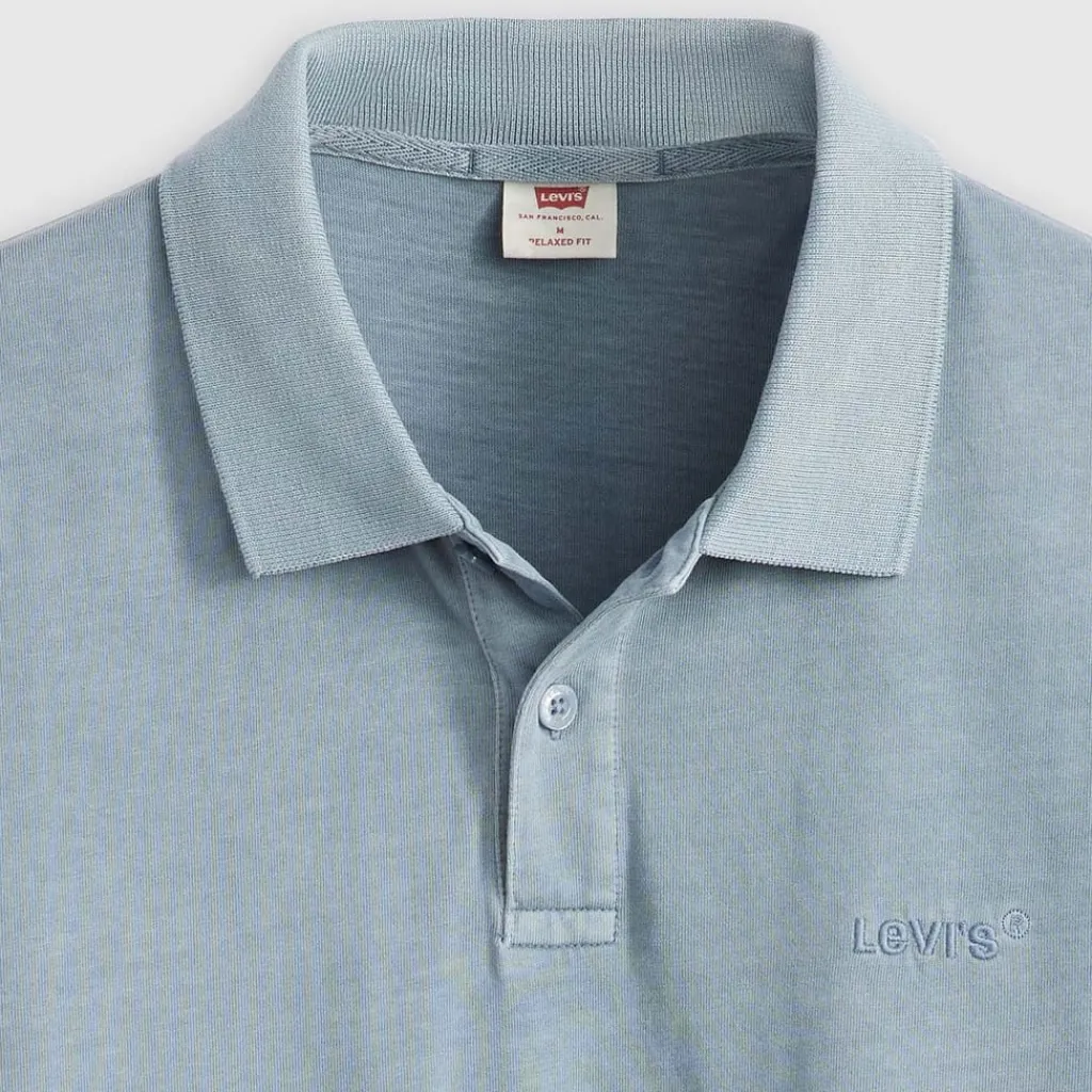 Polo Shirts*Levis Authentic Polo Shirt in Blue