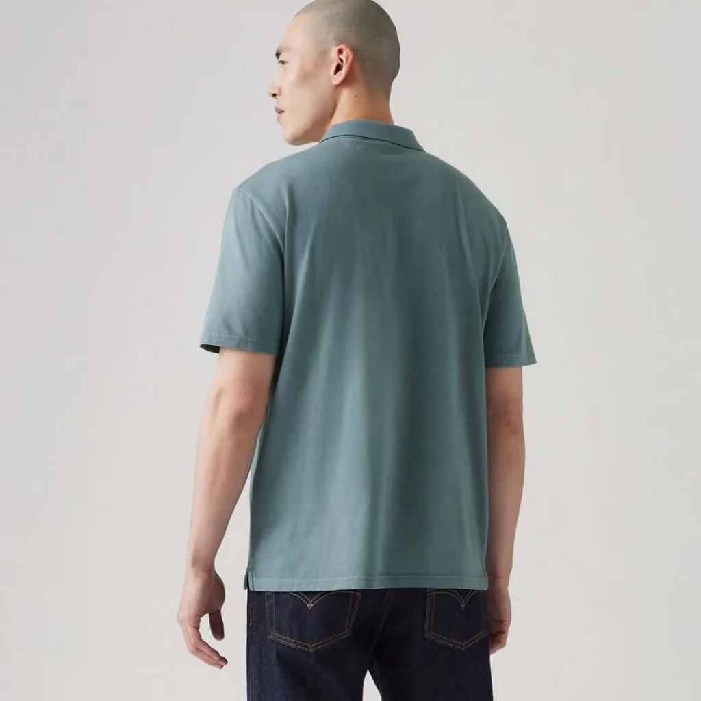 Polo Shirts*Levis Authentic Polo Shirt in Blue