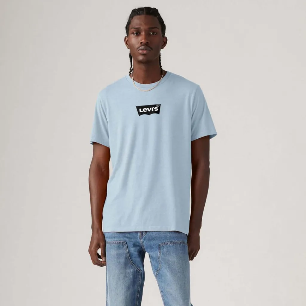 T-Shirts And Vests*Levis Classic Graphic T-Shirt in Light Blue