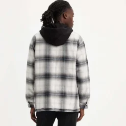 Coats And Jackets*Levis Hooded Jack Worker Overshirt in Grey