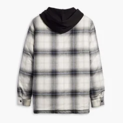Coats And Jackets*Levis Hooded Jack Worker Overshirt in Grey