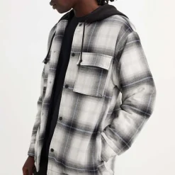 Coats And Jackets*Levis Hooded Jack Worker Overshirt in Grey