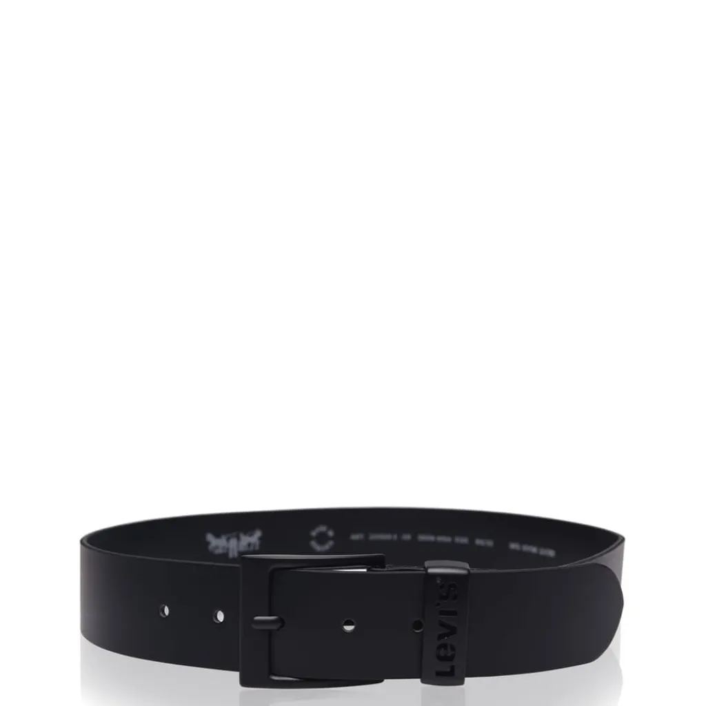 Belts*Levis Leather Belt in Black