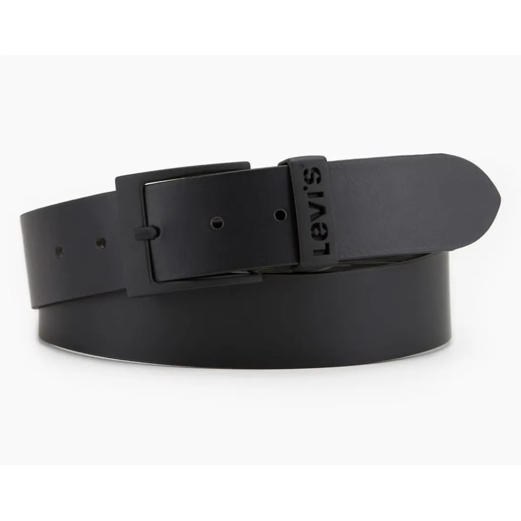 Belts*Levis Leather Belt in Black