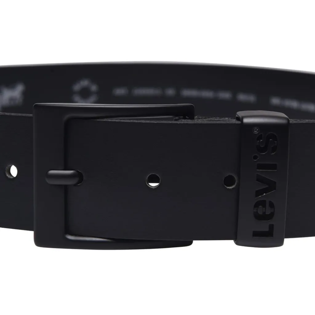 Belts*Levis Leather Belt in Black