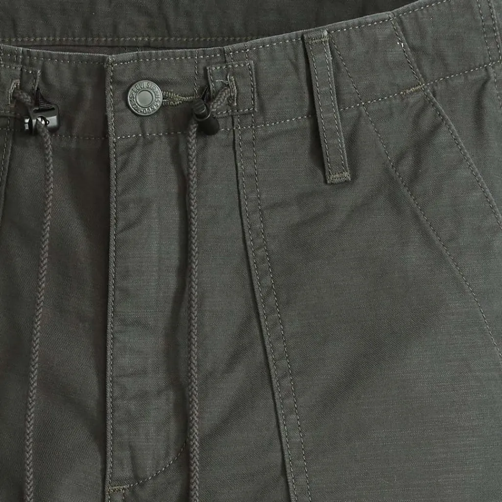 Trousers*Levis Loose Straight Surplus Pants in Black