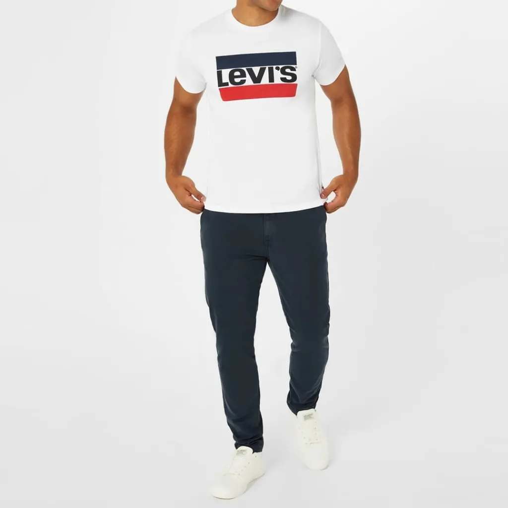 Trousers*Levis Regular Tapered Trousers in Blue