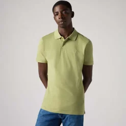 Polo Shirts*Levis Slim Housemark Polo Shirt in Green