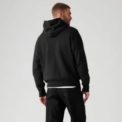 Hoodies*Levis The Authentic Hoodie Black Aga in Black