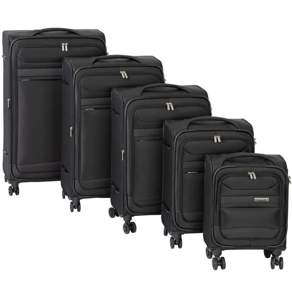 Bags*Linea Florence Luggage in Black
